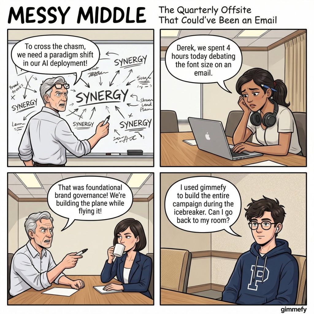 Messy Middle #027: The Quarterly Offsite