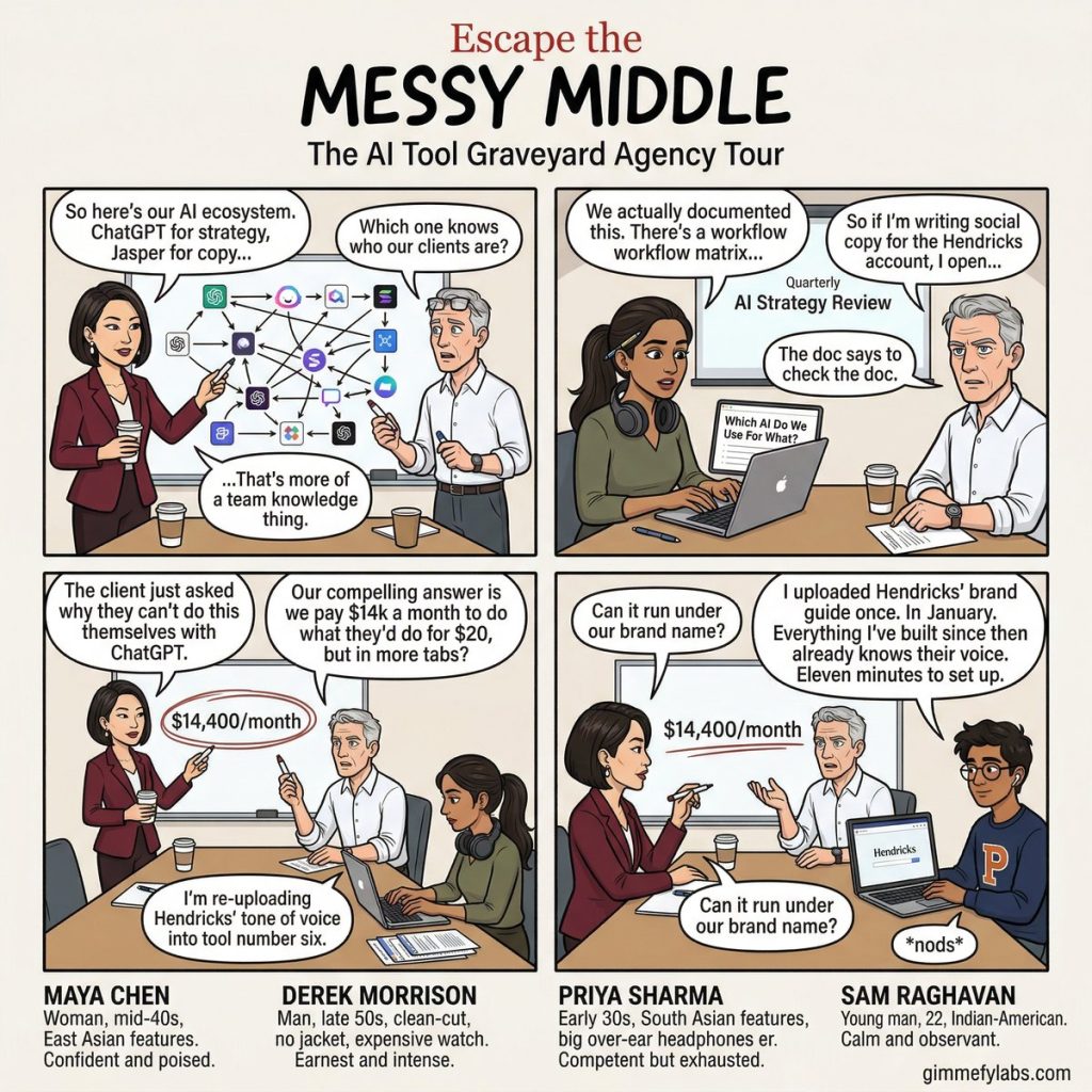 Messy Middle #030: The AI Tool Graveyard: Agency Edition