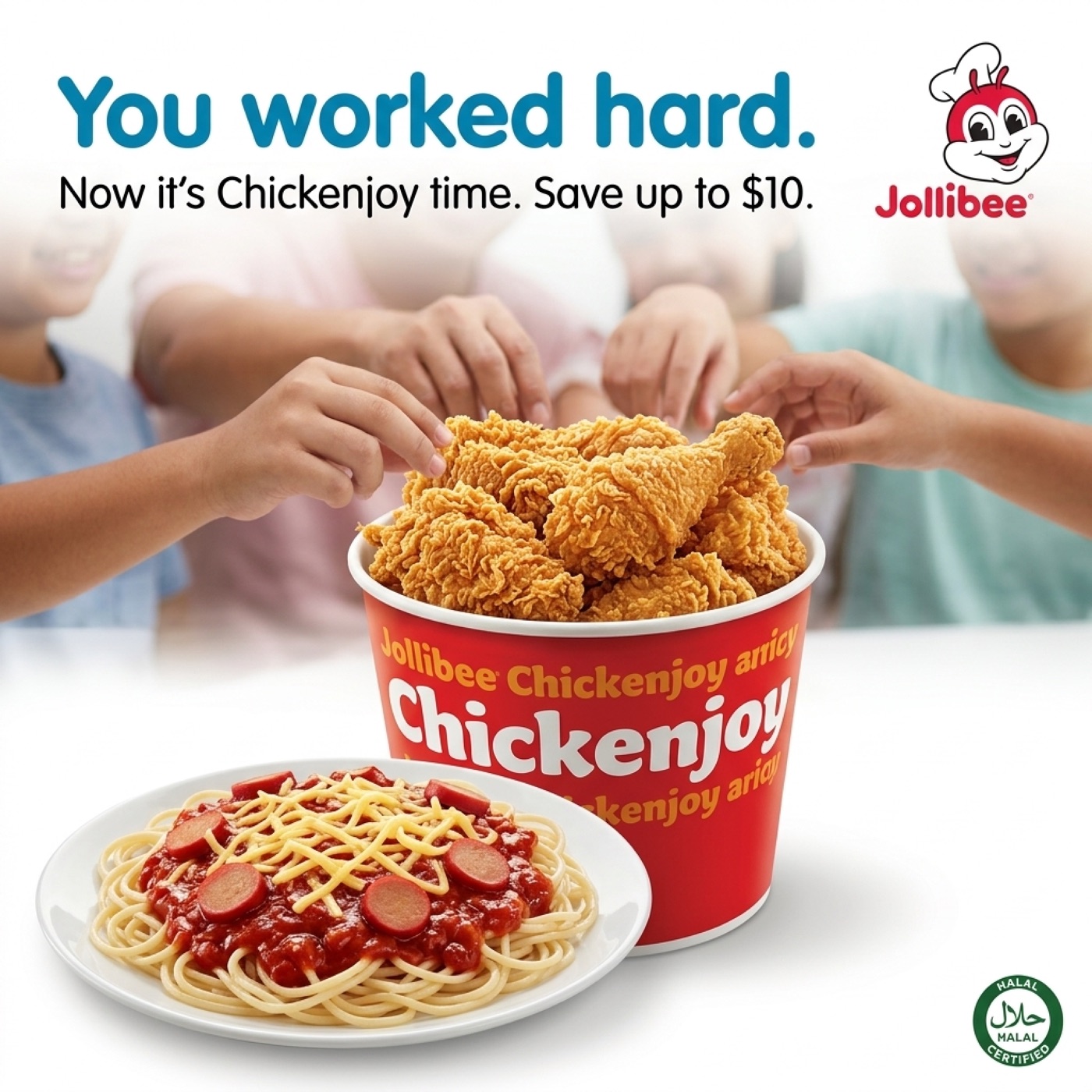 Instagram feed ad for the Chickenjoy Payday campaign